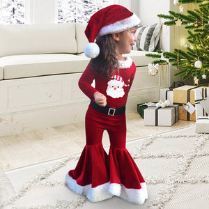 Baby Girls Christmas Santa Outfit