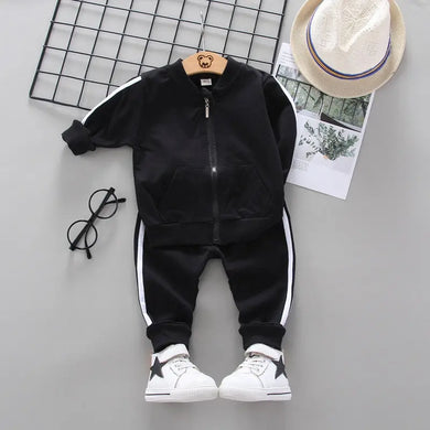 Black Fashionable Toddler Tracksuit See:Saw Kids