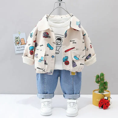 Classic Shirt, T-shirt & Jeans Outfit See:Saw Kids