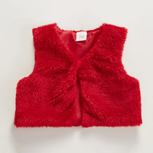 Load image into Gallery viewer, Christmas Dress with Plush vest &amp; Headband