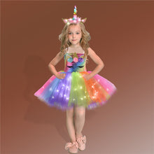 Load image into Gallery viewer, Party Light Up Unicorn Tutu Princess