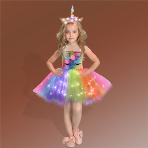 Party Light Up Unicorn Tutu Princess