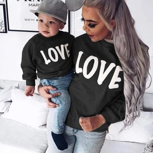 Mother & Baby Family Love Jumpers