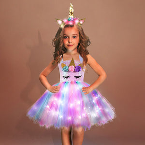 Party Light Up Unicorn Tutu Princess