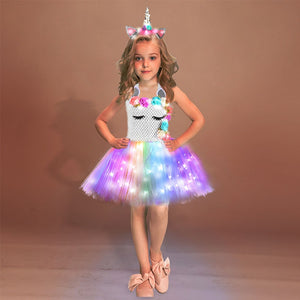 Party Light Up Unicorn Tutu Princess