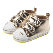 Load image into Gallery viewer, Heart-shaped PU Leather Shoes First Walkers See:Saw Kids