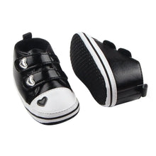 Load image into Gallery viewer, Heart-shaped PU Leather Shoes First Walkers See:Saw Kids