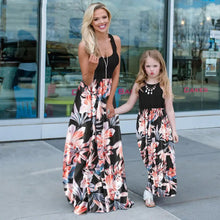 Load image into Gallery viewer, Matching Maxi Dresses Mummy &amp; Me See:Saw Kids