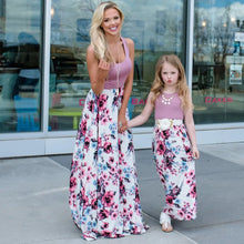 Load image into Gallery viewer, Matching Maxi Dresses Mummy &amp; Me See:Saw Kids