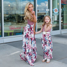 Load image into Gallery viewer, Matching Maxi Dresses Mummy &amp; Me See:Saw Kids