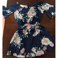 Load image into Gallery viewer, Mummy &amp; Me Off Shoulder Floral Dress See:Saw Kids