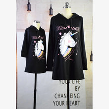 Load image into Gallery viewer, Mummy &amp; Me Unicorn Jumper Dress See:Saw Kids