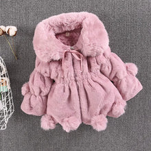 Load image into Gallery viewer, Plush girls coat See:Saw Kids