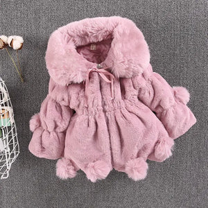 Plush girls coat See:Saw Kids