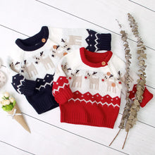 Load image into Gallery viewer, Reindeer Novelty Christmas Jumper See:Saw Kids