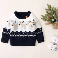 Load image into Gallery viewer, Reindeer Novelty Christmas Jumper See:Saw Kids