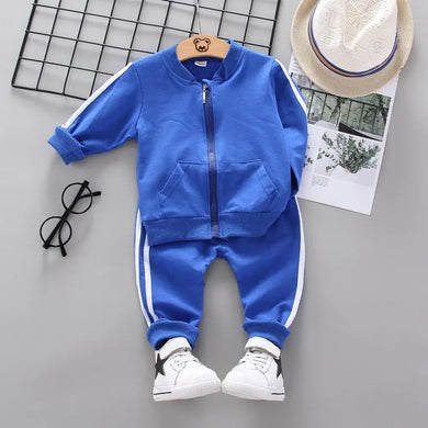 Royal Blue Fashionable Toddler Tracksuit See:Saw Kids