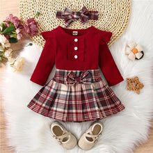 Load image into Gallery viewer, Ruffle &amp; Bow Girls Outfit See:Saw Kids