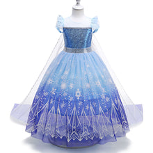 Load image into Gallery viewer, Frozen Princess Elsa LED Light Up Dress