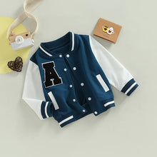 Load image into Gallery viewer, Toddler Varsity Bomber Jackets