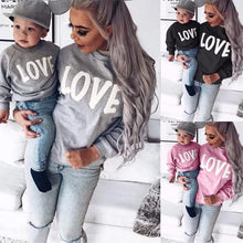 Load image into Gallery viewer, Mother &amp; Baby Family Love Jumpers