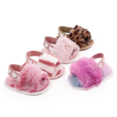 Fur Baby Breathable Soft Sandals