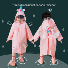 Load image into Gallery viewer, Children&#39;s Cartoon Raincoat