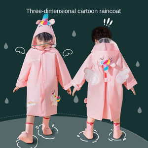 Children's Cartoon Raincoat