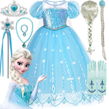 Load image into Gallery viewer, Frozen Princess Dress