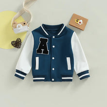 Load image into Gallery viewer, Toddler Varsity Bomber Jackets