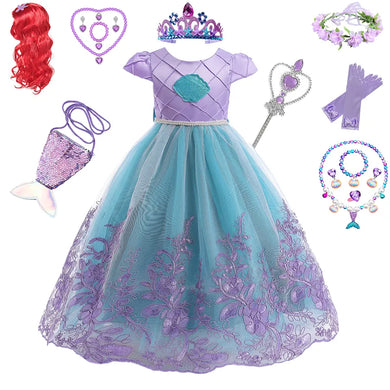 Mermaid Princess Ball Gown Costume