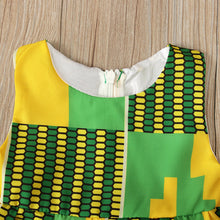 Load image into Gallery viewer, Girls Luxury African Dashiki Traditional Style