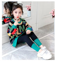 Load image into Gallery viewer, Girls Little Lux Tracksuit