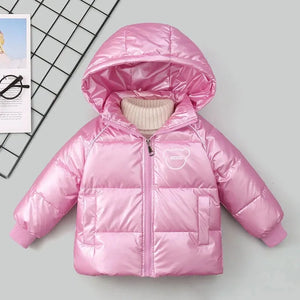 Children Hooded Thick Duck Down Coat