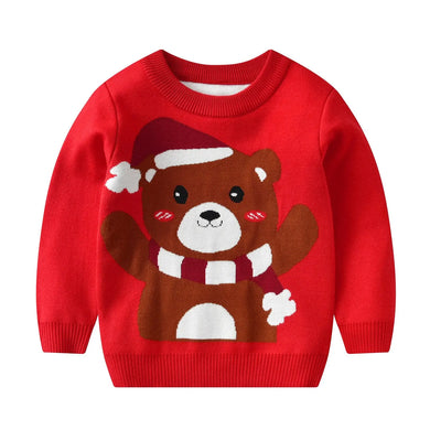 Santa's Teddy Christmas Jumper See:Saw Kids