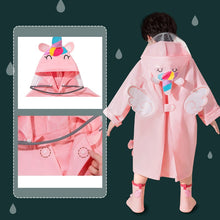 Load image into Gallery viewer, Children&#39;s Cartoon Raincoat