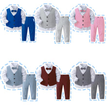 Load image into Gallery viewer, Gentleman Outfits Birthday Costume Children