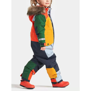 Toddler Block Colour Snowsuit