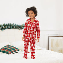 Load image into Gallery viewer, Christmas Family Matching Snowflake Pajamas Sets Basic