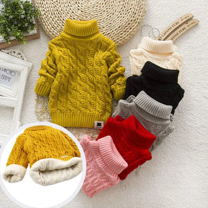 Thick Knitted Turtleneck See:Saw Kids