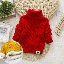 Load image into Gallery viewer, Thick Knitted Turtleneck See:Saw Kids