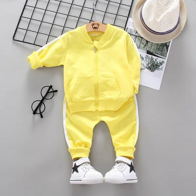 Yellow Fashionable Toddler Tracksuit See:Saw Kids