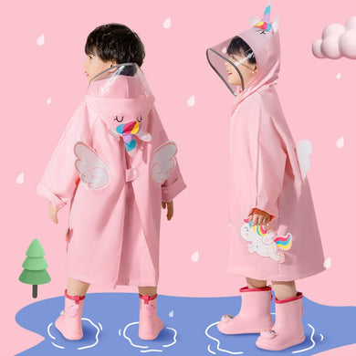 Children's Cartoon Raincoat